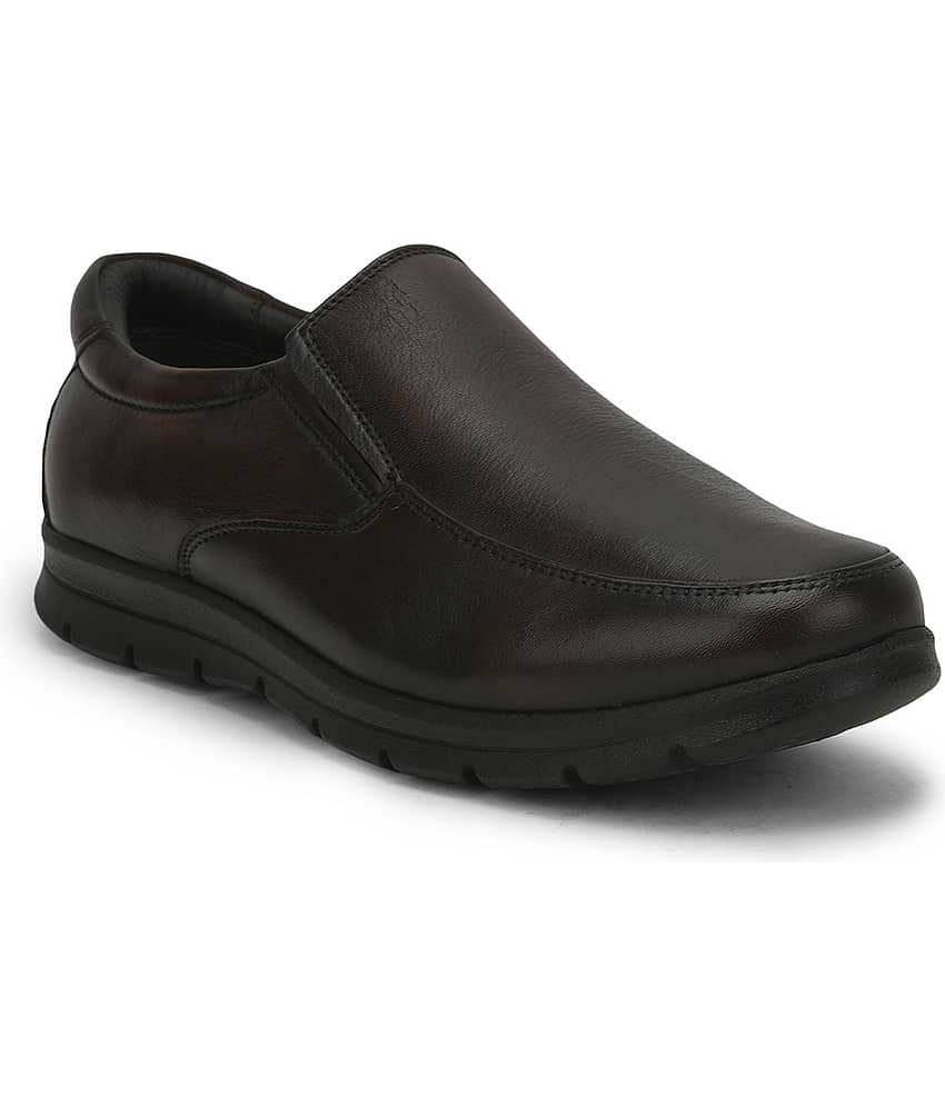 Liberty - Black Men's Slip On Formal Shoes