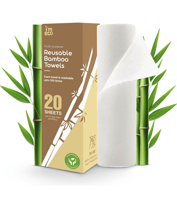 I'm Eco Single Others Bamboo Kitchen Towel