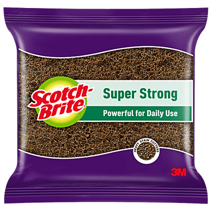 Scotch brite Super Strong, Scrubber for Tough Stain Removal - Large, 1 pc