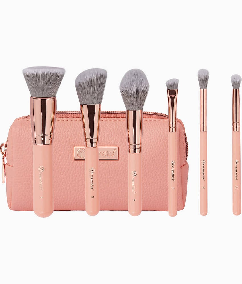 Lenon Petite Chic 6 Piece Synthetic Foundation Brush,Concealer Brush 6 Pcs 100 g