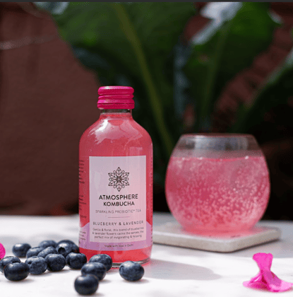 Blueberry & Lavender Kombucha-Single bottle