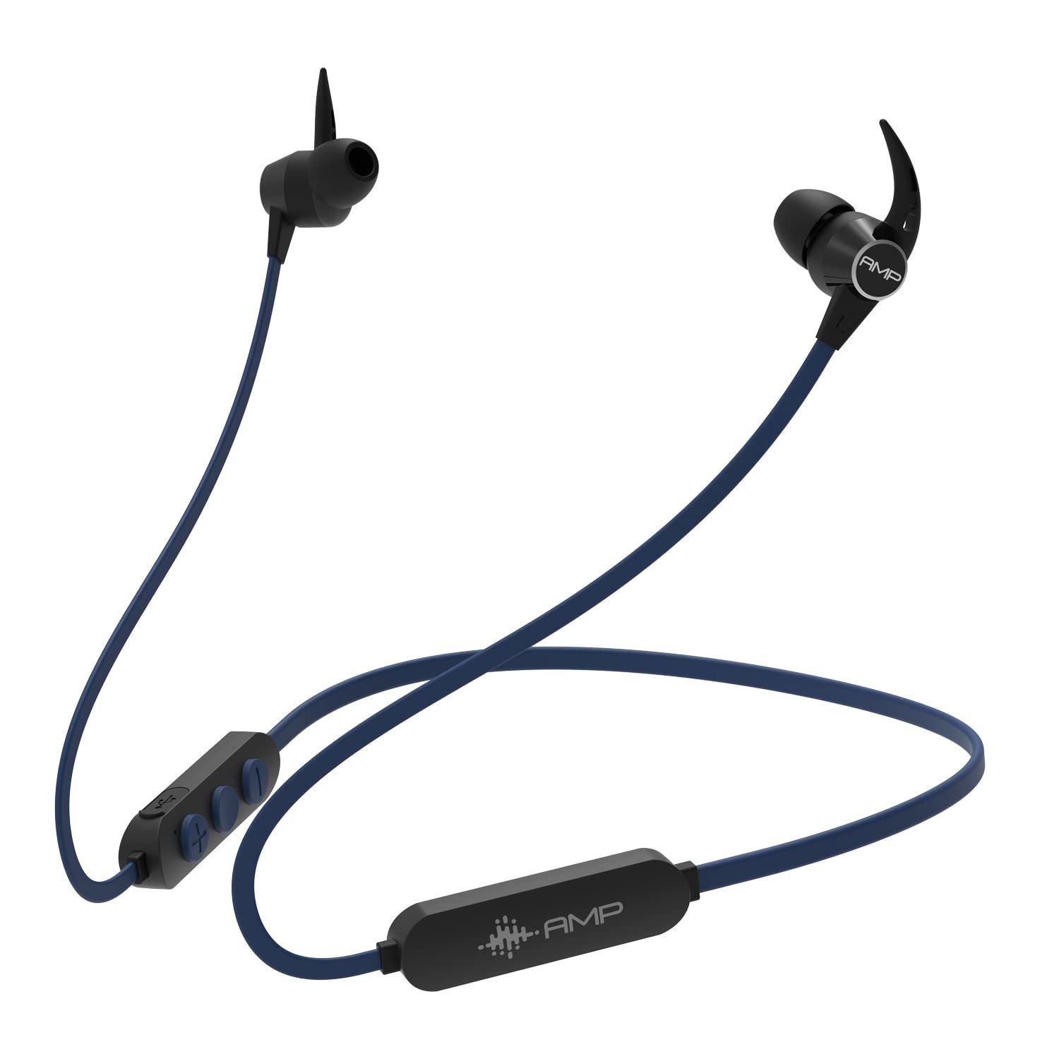 Amp Studio Urban X5 Bluetooth Earphone - Blue