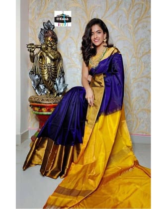 UPPADA PATTU BLUE COLOR SAREE