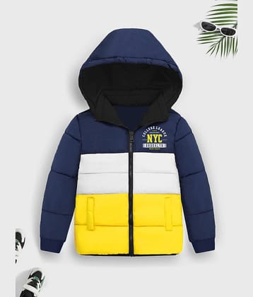 Trampoline Boys Polyester Puffer Jacket ( Multicolor1 , Pack of 1 )