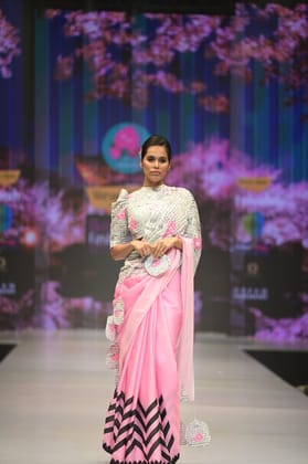 Corporate Designer Saree-S