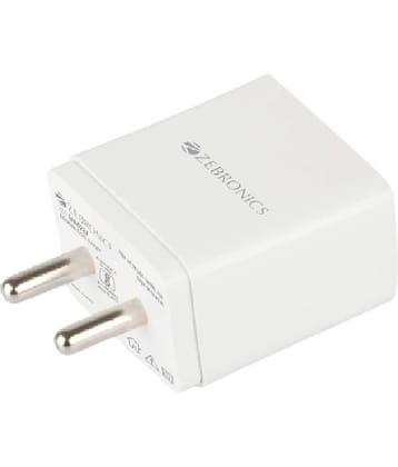 Zebronics - Type C 2.4A Wall Charger