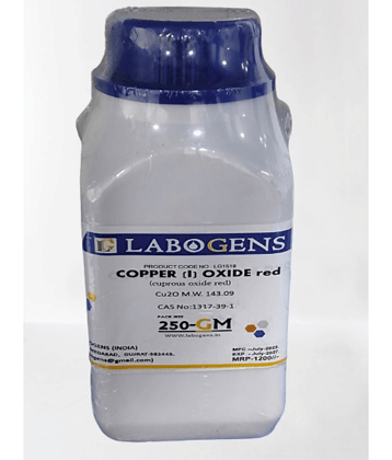 COPPER (I) OXIDE red 250GM
