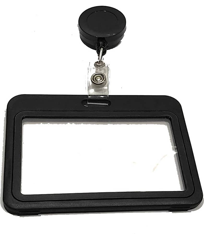 Dey 's stationery store - Plastic Card Holder ( Pack 1 )