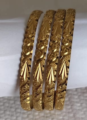 Exquisite Gold Plated Bangles Elevate Your Style