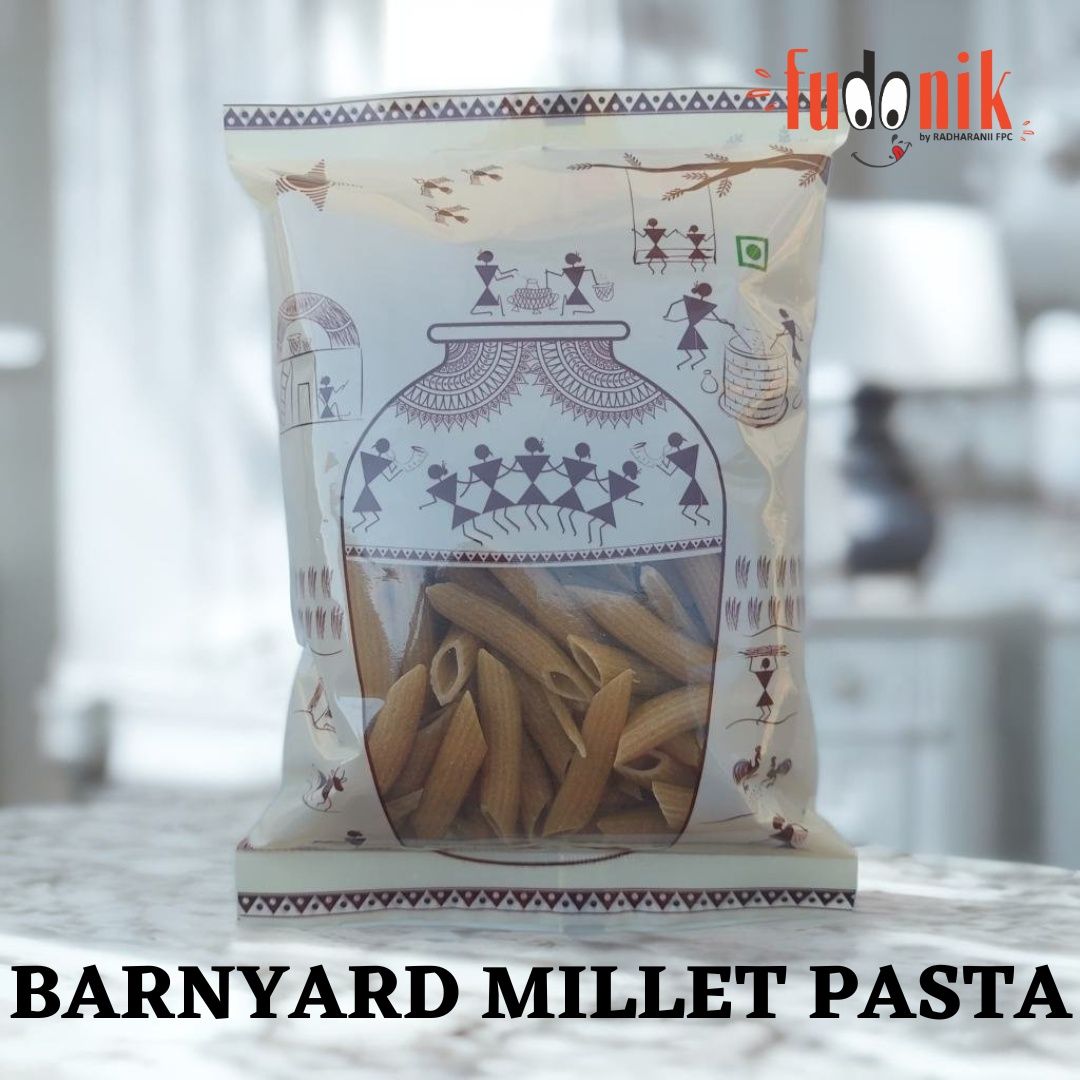 Fudonik Barnyard Millet Pasta (Fusilli/Penne) | Gluten-Free Alternative | High Protein