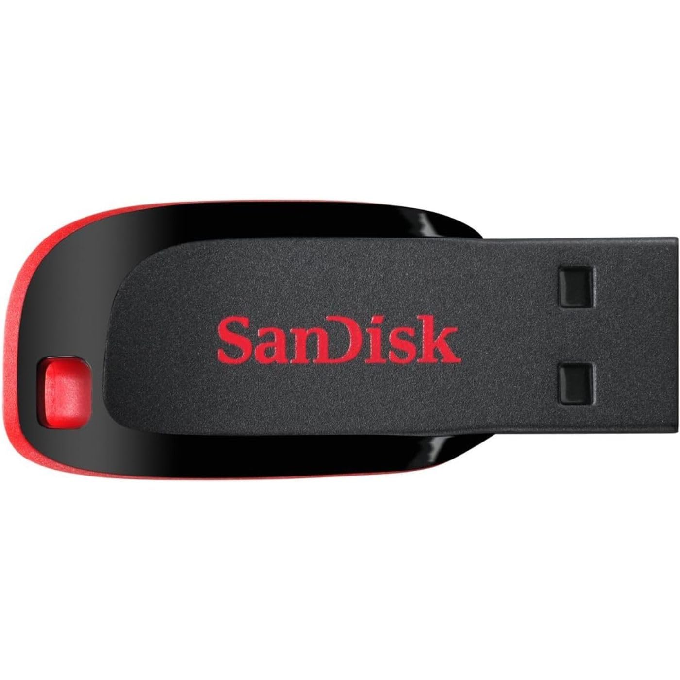 SanDisk Cruzer Blade 64GB, USB 2.0, Flash drive, Pendrive, Red, 5Y Warranty (SDCZ50-064G-I35)