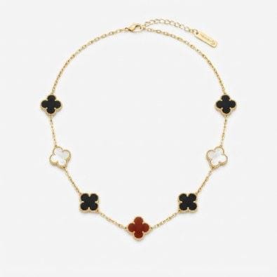 Clover Station Bracelet | Gold-Tone Anti-Tarnish Imitation Jewellery