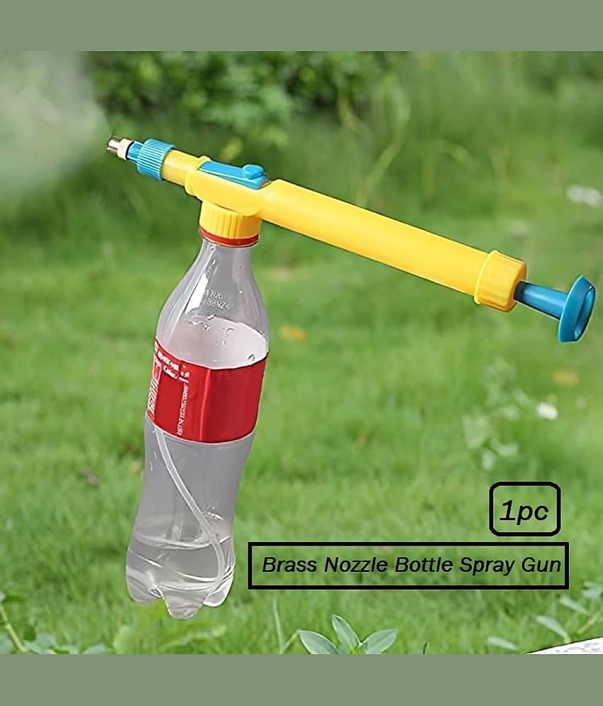 dust n shine Brass Nozzle Bottle Spray Gun Plastic(ABS) Health Faucet (Water Sprayer)
