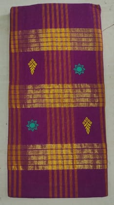 Handwoven DURGAMMA Chenetha Saree