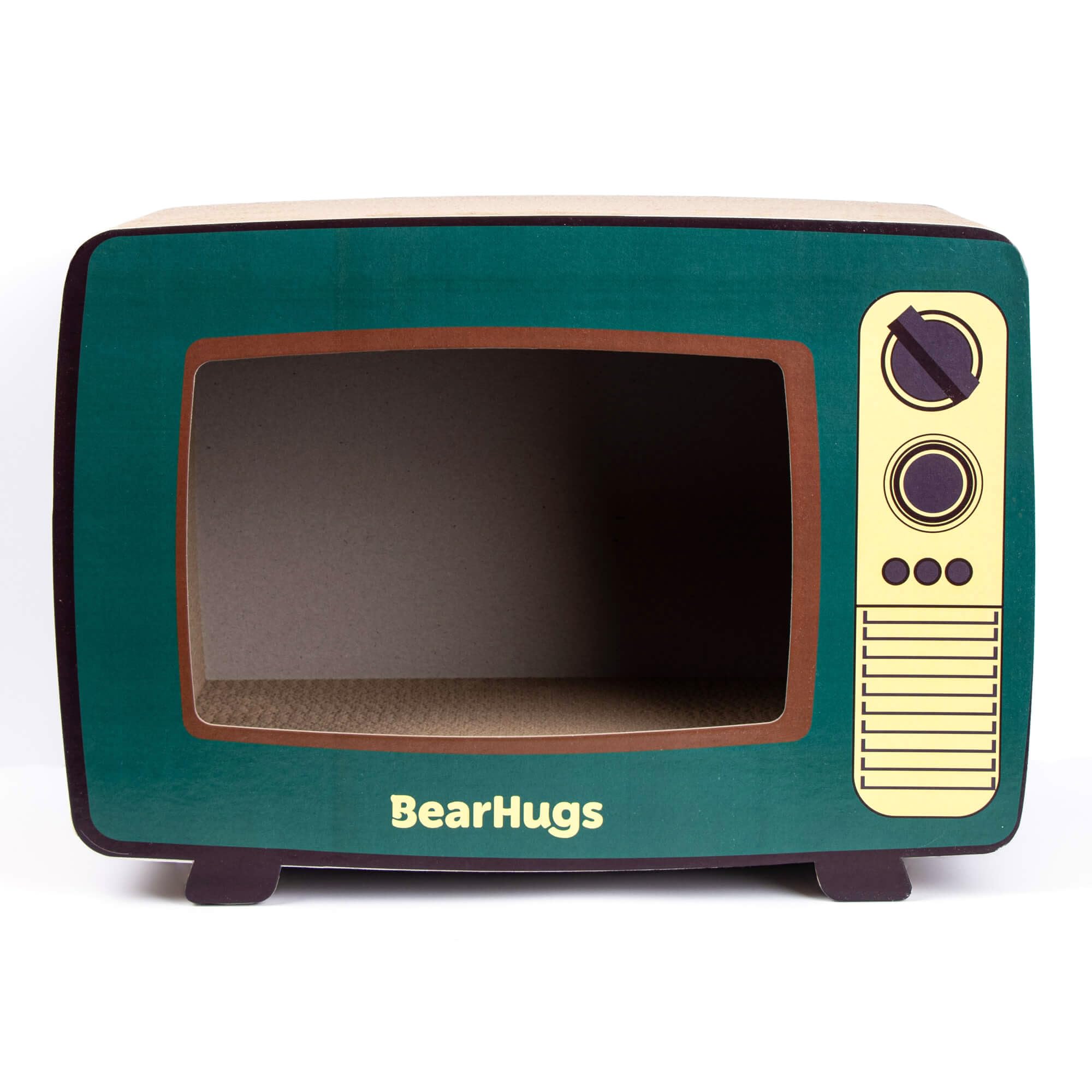 BearHugs Retro TV Shape Cat Scratcher