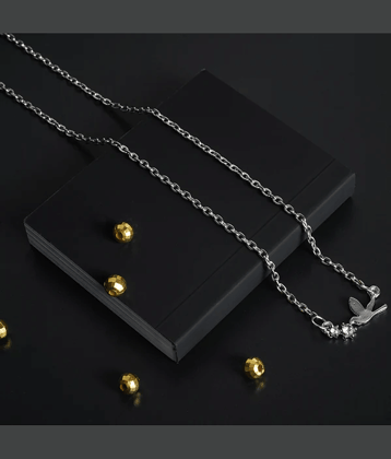Sunhari Jewels Silver Pendant ( Pack of 1 )