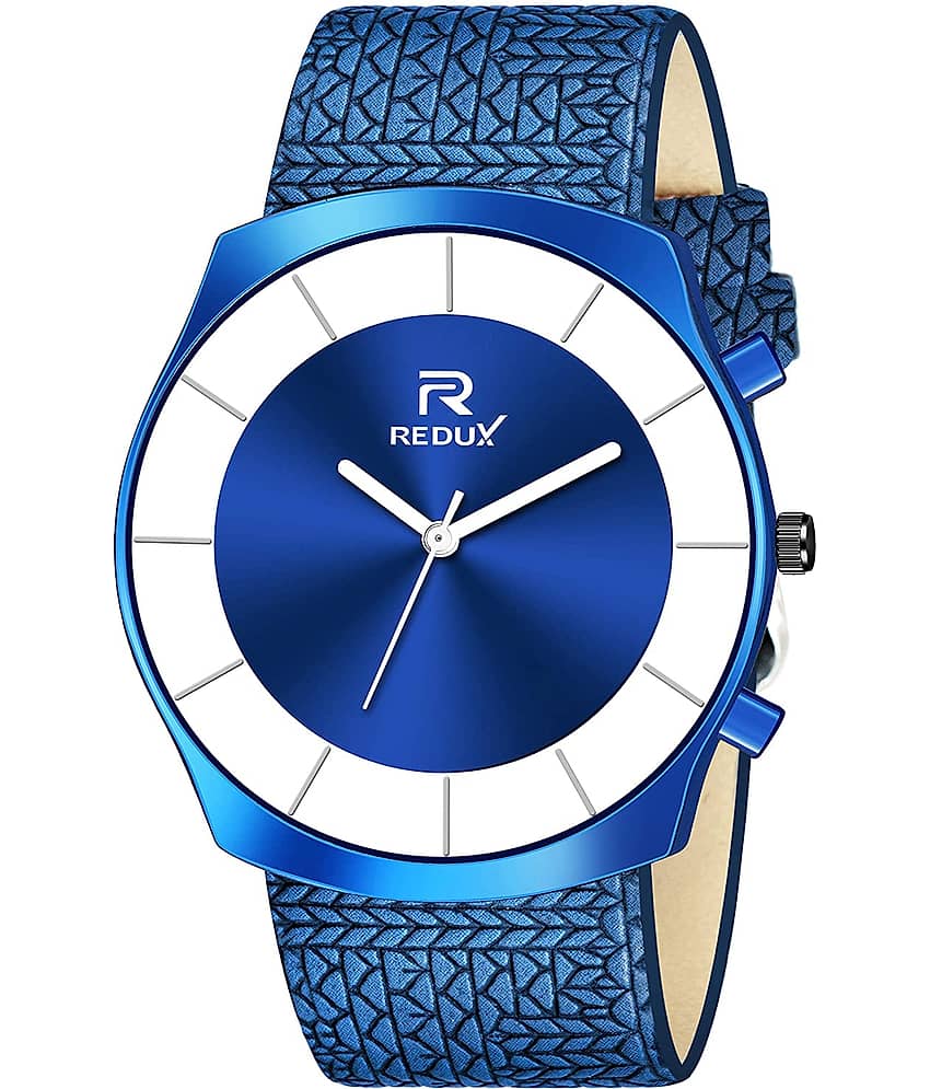 Redux RWS0365S Blue Dial Leather Analog Men's Watch