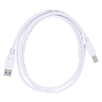 USB Printer cable 1.5M 2.0V (White)