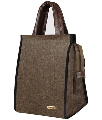 Lorem Khaki Lunch Bags ( 1 Pc ) - Khaki