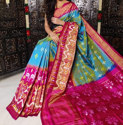 Ikkat Pochampalli Exclusive Style 15-Exclusive