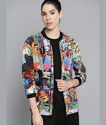 PLUS PARADISE Women Bomber Jacket ( Multicolor )