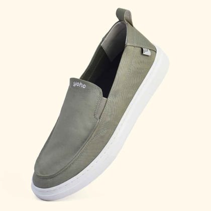 Kite Men's Slip-ons-Pastel Green / 6