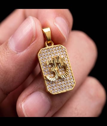 Charms Gold Pendant ( Pack of 1 )