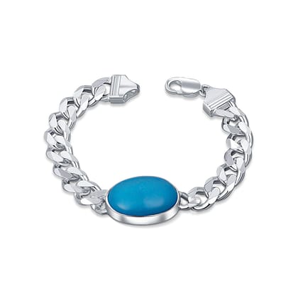 My Hero 925 Sterling Silver Bracelet for Men - Big-8.5"