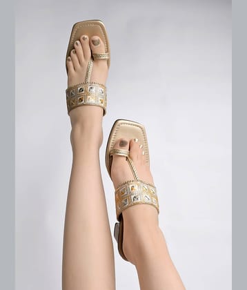 Stylestry Gold Women's Sandal Heels