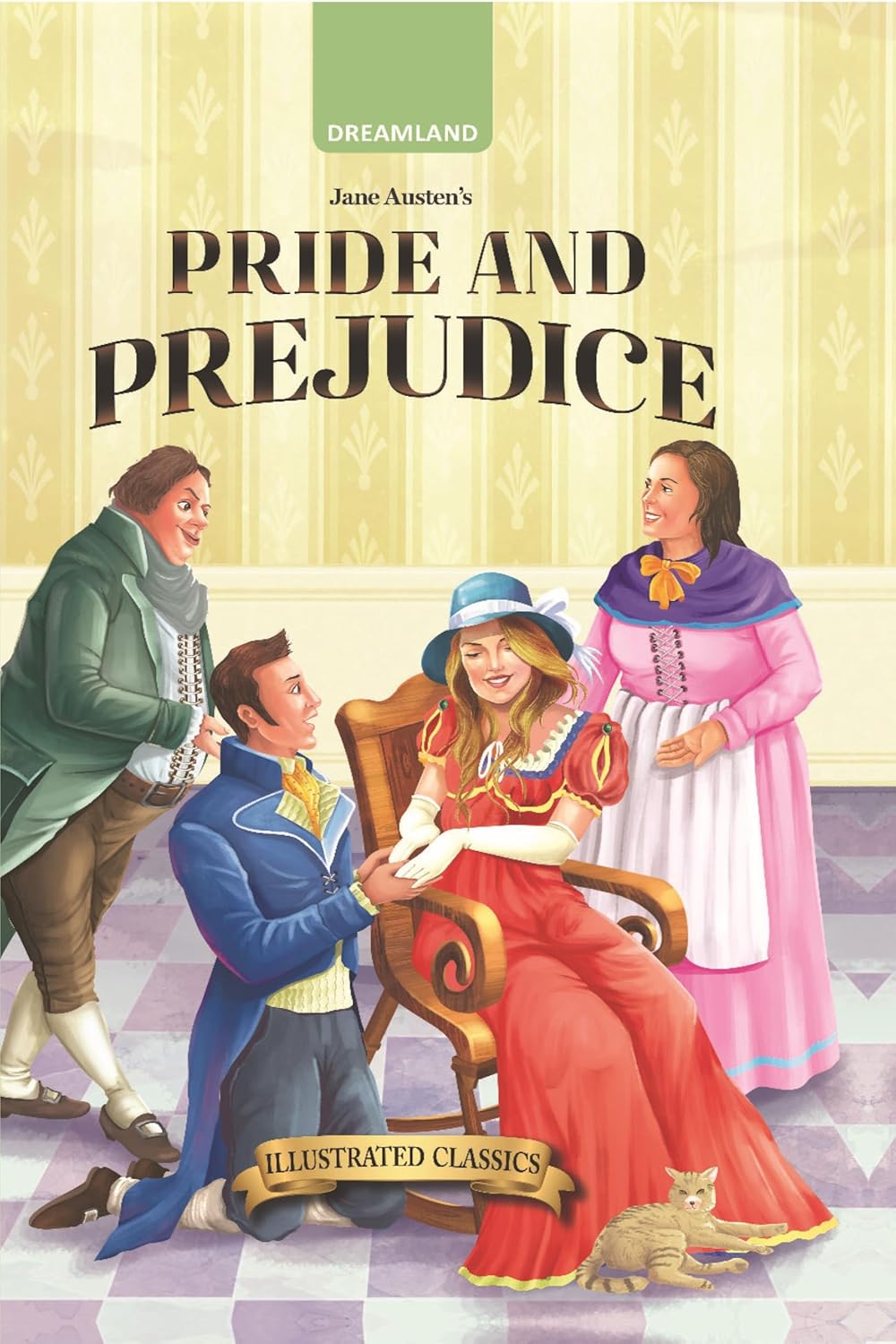 Pride and Prejudice -  Illustrated Abridged Classics for Children with Practice Questions