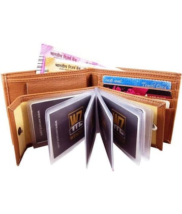 rajliwal wood leather Leather Tan Fashion Short Wallet
