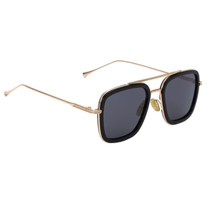 Dervin Tony Stark Sunglasses for Men (Black)