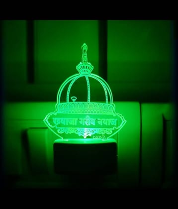 DIONA White Night Lamp ( Pack of 1 )