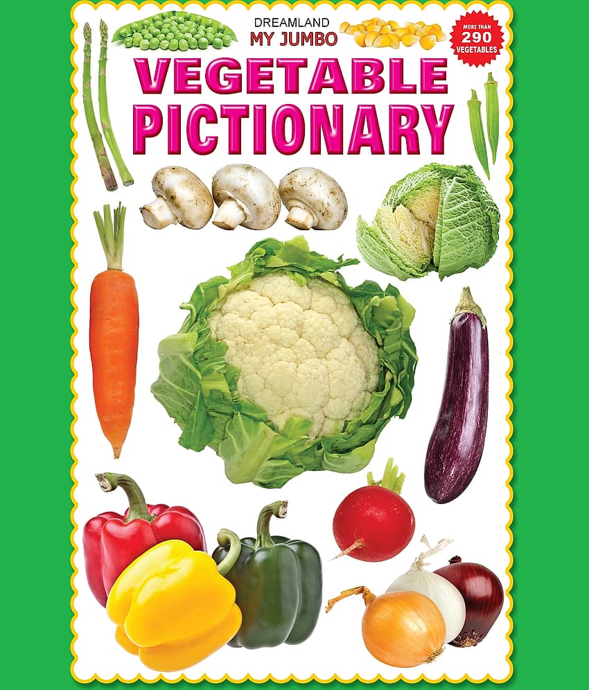 My Jumbo Vegetables Pictionary       - Picture Book