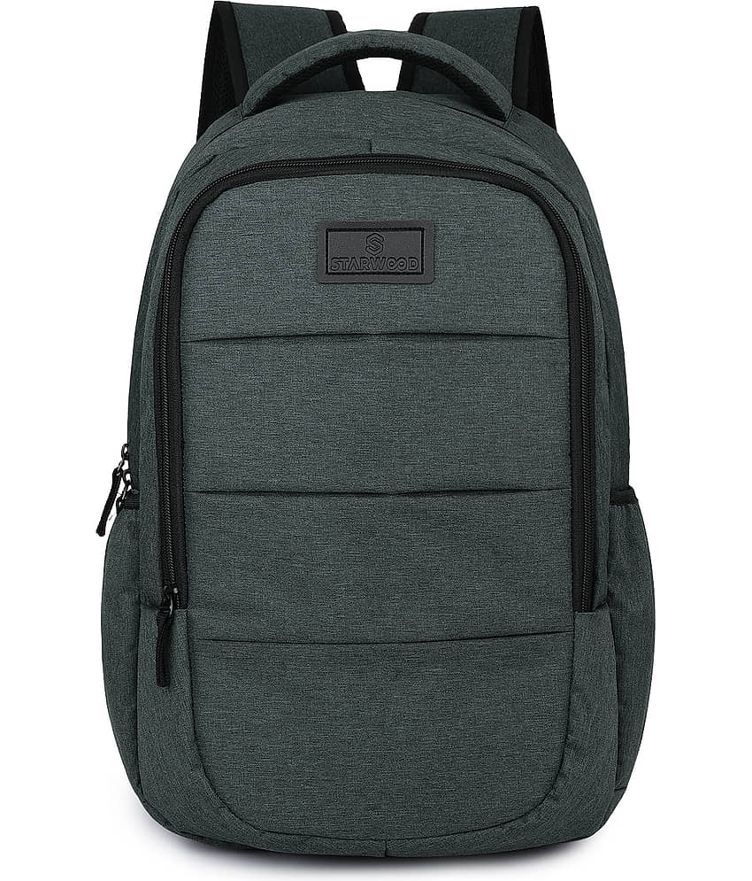Starwood 30 Ltrs Polyester Backpack *For Men & Women ( Charcoal )