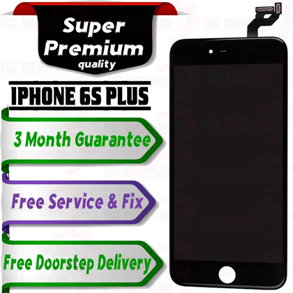 Apple iPhone 6s Plus  (display glass combo folder) Mobile Display LCD Screen With Touch. Silver