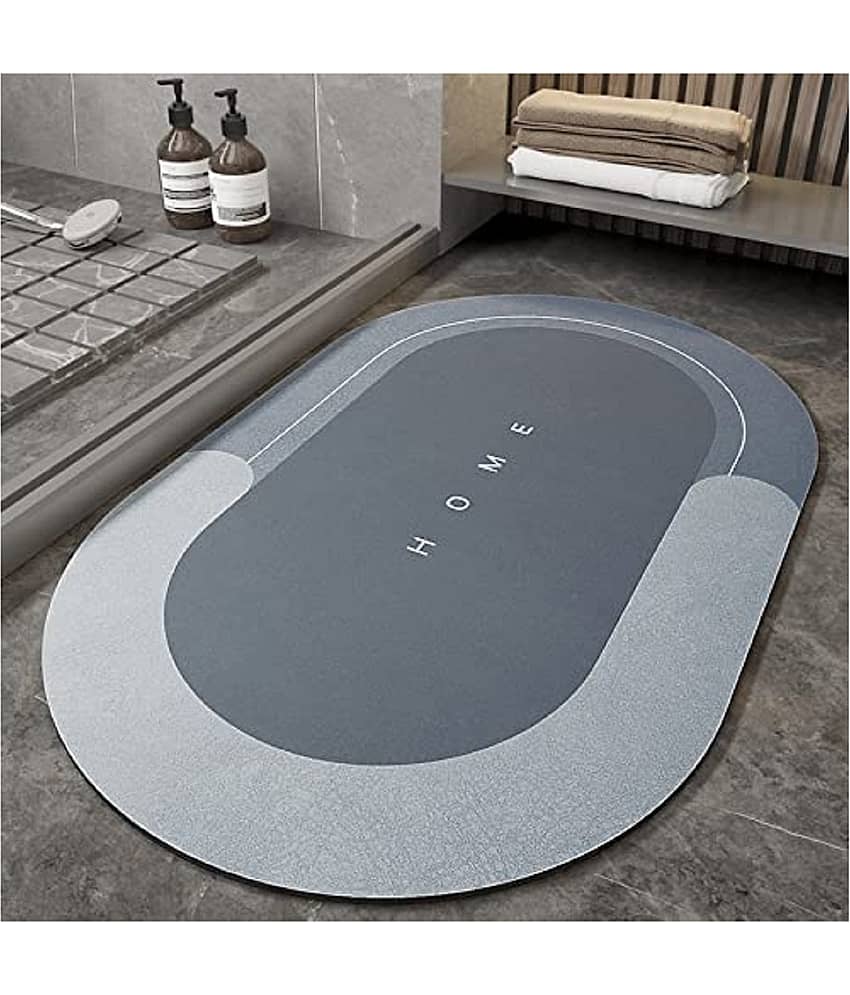 GKBOSS Single 40x60 Bath Mat Gray
