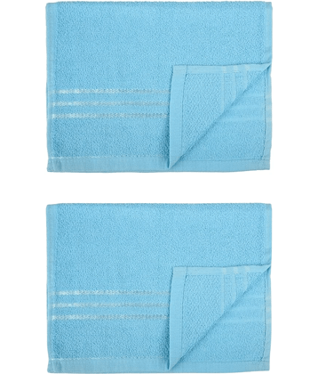 Dyana Core Pack of 2 Cotton 401-450 -GSM Hand Towel ( Assorted )