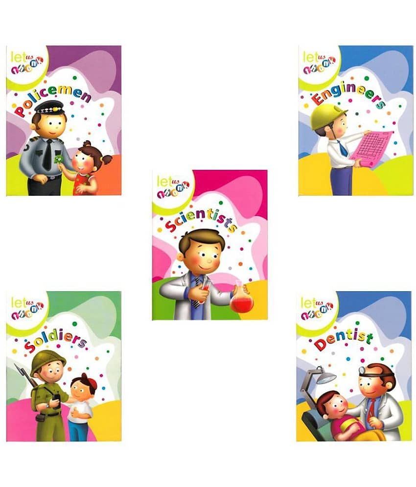 Let Us Thank Policemen-Scientist-Engineer-Soldier-Dentist (Let Us Thank 3) (Set of 5) Paperback English