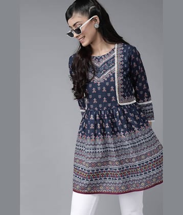 Juniper Women's Cotton Blend Tunic ( Off White )