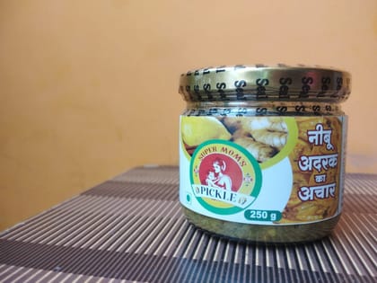 Lemon Ginger Pickle