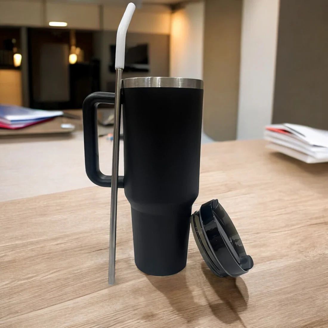 UltraCool 1.2L Steel Tumbler | With Handle & Straw