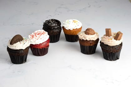 Assorted cupcakes pack of 2