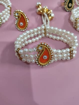 Elegant Hand Harness Bracelet with Ring