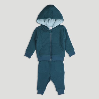 Teal Hoodie Joggers-3-4 Yrs