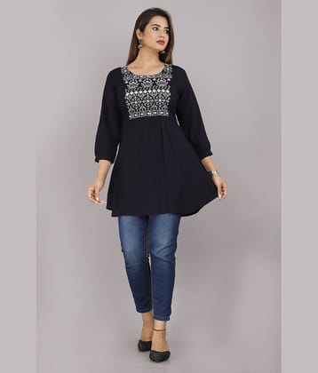 Rayon Short Kurti For Women (Pack of 1)
