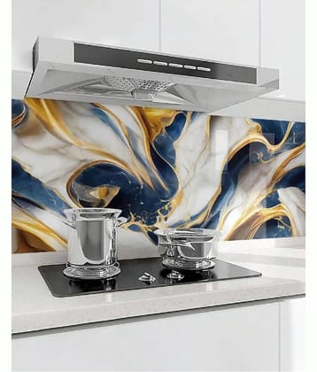 sekhmet Abstract 3D Wallpaper ( 60 x 200 ) cm ( Pack of 1 )