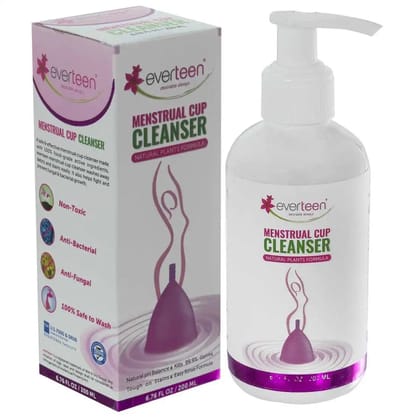 everteen Menstrual Cup Cleanser With Plants Based Formula for Women - 200 ml