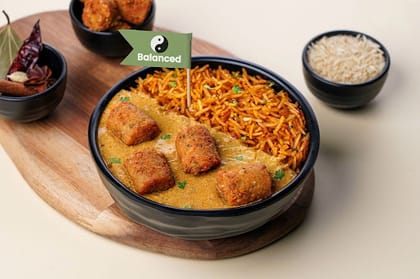 Falafel & Curry Bowl (Carbs - 49g)