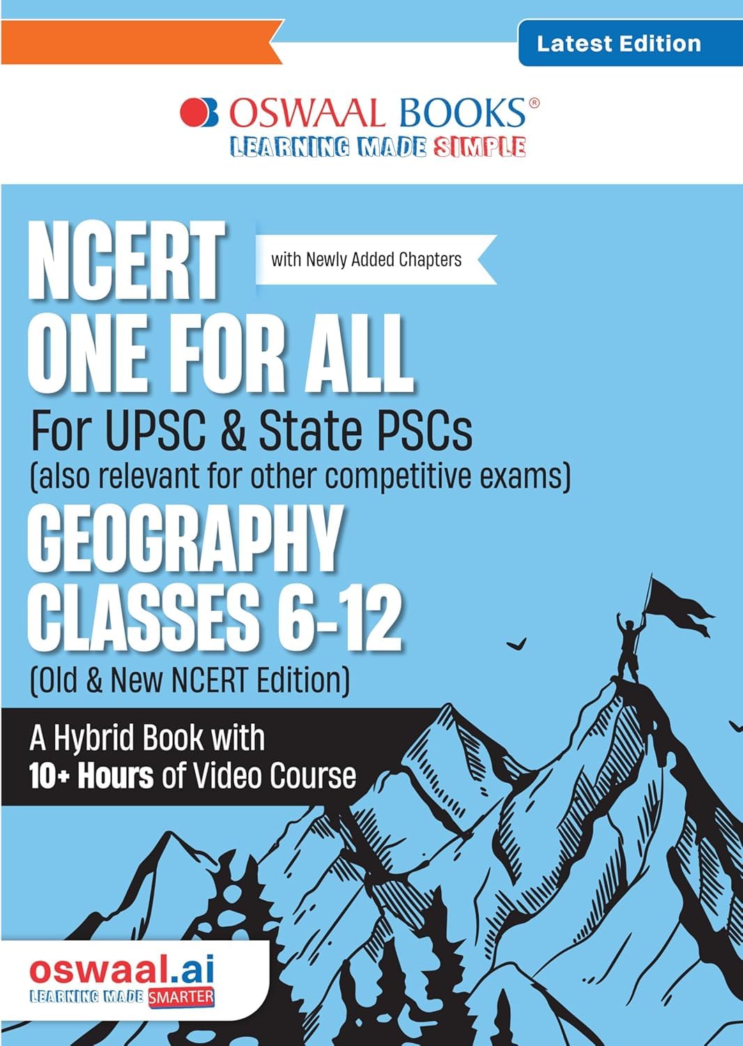 OSWAAL NCERT ONE FOR ALL BOOK FOR UPSC AND PCS || GEOGRAPHY CLASS 6-12 || (OLD AND NEW NCERT EDITION) -OSGEO612